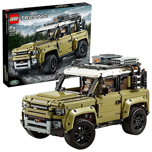 LEGO 42115 Technic Lamborghini Sián FKP 37 Rennwagen, Bauset für Erwachsene & 42110 Technic Land Rover Defender, Modellauto, 4x4 Geländewagen für Kinder ab 11 Jahre und Erwachsene, Sammlerstück