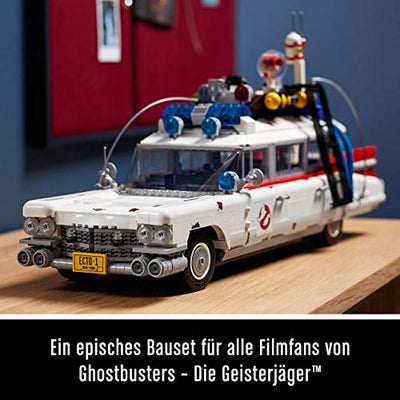 LEGO 10274 Icons Ghostbusters ECTO-1 Auto großes Set für Erwachsene, Modellauto-Bauset, Geschenk zu Weihnachten für Männer, Frauen, Sie und Ihn, Ausstellungsstück für Sammler, Home-Deko