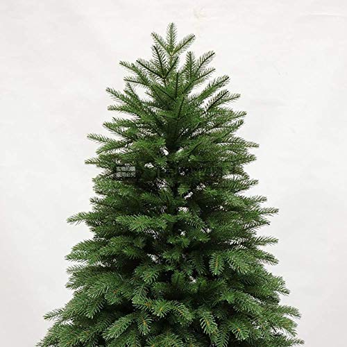 YAMMY PVC Green Pine Tree Weihnachtsbaum, 300cm 10 Ft, unbeleuchteter künstlicher Weihnachtsbaum im Innenbereich Flanschhemmender schlanker Baum für Weihnachtsdeko (Weihnachtsbaumgeschenke)