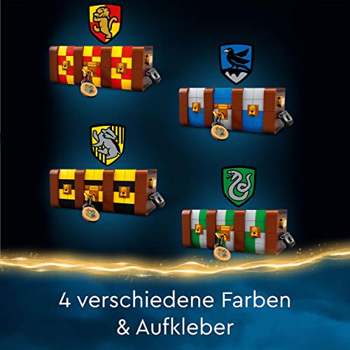 LEGO 76399 Harry Potter Hogwarts Zauberkoffer, Spielzeug mit Minifiguren und jeder Menge Zubehör, Geschenk für Kinder