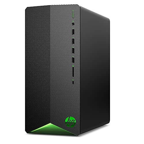 HP Pavilion Gaming Desktop PC, AMD Ryzen 7-5700G, 16GB DDR4 RAM (2x8GB), 512 GB SSD + 1TB HDD, NVIDIA GeForce RTX 3060, Windows 10 Home, Schwarz