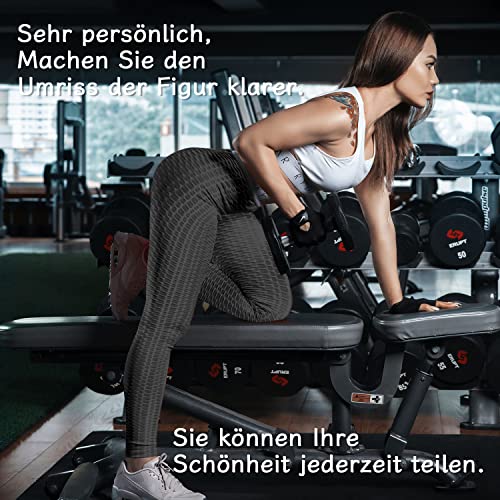 KTGIREM Leggings Damen Sport Weich Elastisch und Glatt Yoga Hose Leggings fã¼r Damen Passend für Joggen Gym Yoga