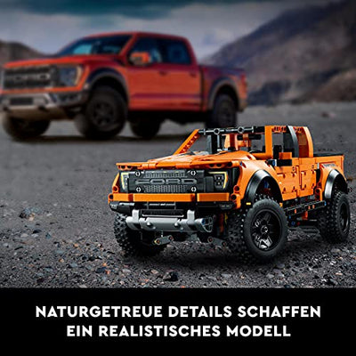 LEGO 42126 Technic Ford F-150 Raptor Pick-Up-Truck, Modellauto Für Erwachsene, Exklusives Sammlermodell, Idee