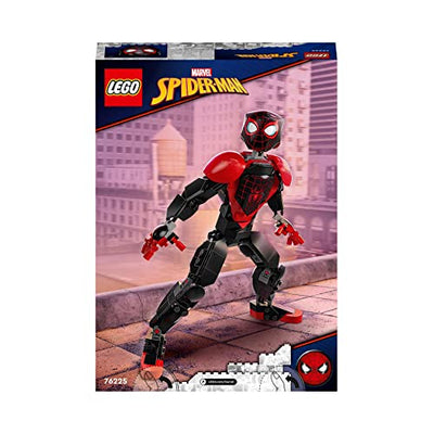 LEGO 76225 Marvel Miles Morales Figur, voll bewegliches Action-Spielzeug, sammelbares Spider-Man Set, Spielzeug für Jungen und Mädchen