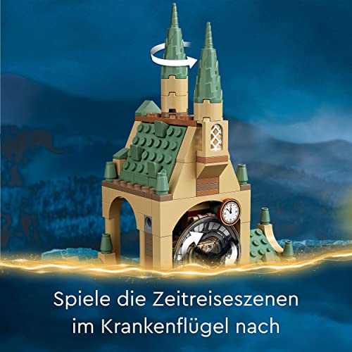 LEGO 76398 Harry Potter Hogwarts Krankenflügel, Schloss-Spielzeug mit Minifiguren aus Der Gefangene von Askaban, Geschenk für Jungen und Mädchen