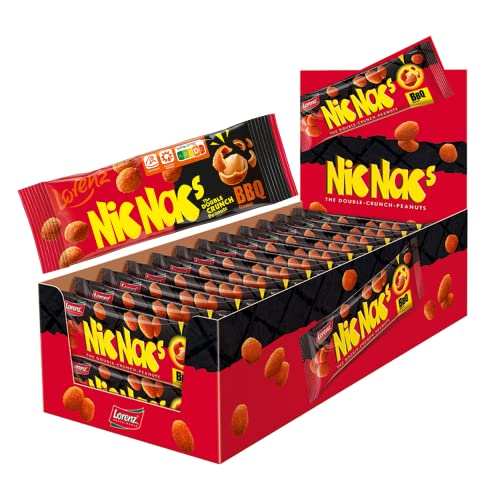 Lorenz Snack World NicNac's BBQ Riegel, 24er Pack (24 x 35 g)