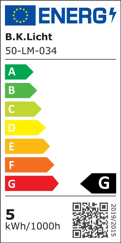 B.K.Licht – schwenkbare Deckenlampe – 605x105 mm, Matt-Nickel, drehbare Spotlampe, neutralweiße Lichtfarbe, 4 flammig, inkl. Leuchtmittel