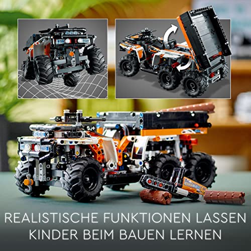 LEGO 42139 Technic Geländefahrzeug ATV Offroader Spielzeug-Fahrzeug für Kinder ab 10 Jahre, Konstruktionsspielzeug