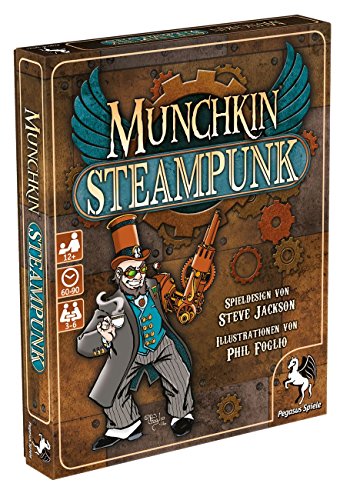 Pegasus Spiele 17248G - Munchkin Steampunk