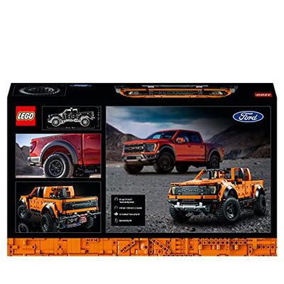 LEGO 42126 Technic Ford F-150 Raptor Pick-Up-Truck, Modellauto Für Erwachsene, Exklusives Sammlermodell, Idee