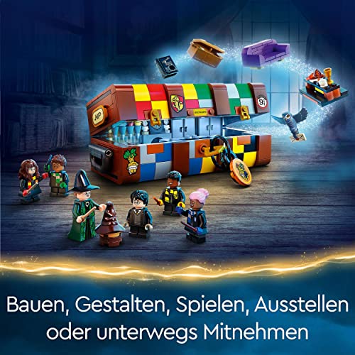 LEGO 76399 Harry Potter Hogwarts Zauberkoffer, Spielzeug mit Minifiguren und jeder Menge Zubehör, Geschenk für Kinder