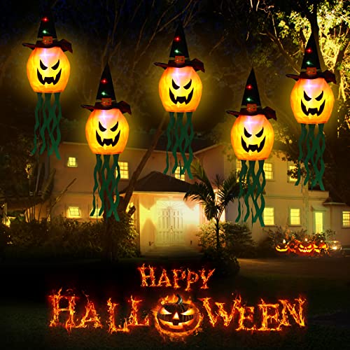 Halloween Dekoration Lichter Kürbis Atmosphäre Lichter Leuchtende Dekoration Weihnachten Halloween Party LED Lampe Dekorative Lichterketten Fernbedienung Licht One Size