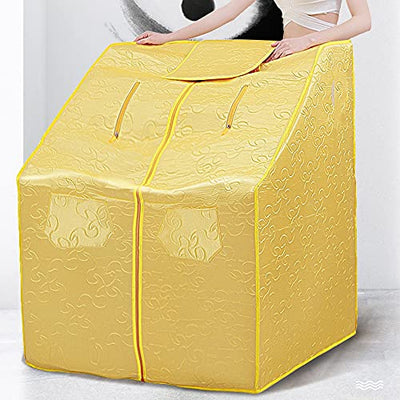 6-Sided Heating Steaming Box Double Zipper Steaming Room Bath Box Household Foldable Sauna Machine Single Wet and Dry