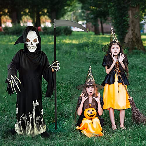 Spooktacular Creations - Scythe Halloween Sense des Sensenmanns Sense Kostüm Horror Sichel Grim Reaper Halloween Sichel für Halloween Todessense Cosplay Kostümpartys.