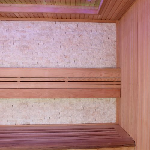 EO-SPA Sauna E1243C rote Zeder/180x160/9kW EOS Cubo