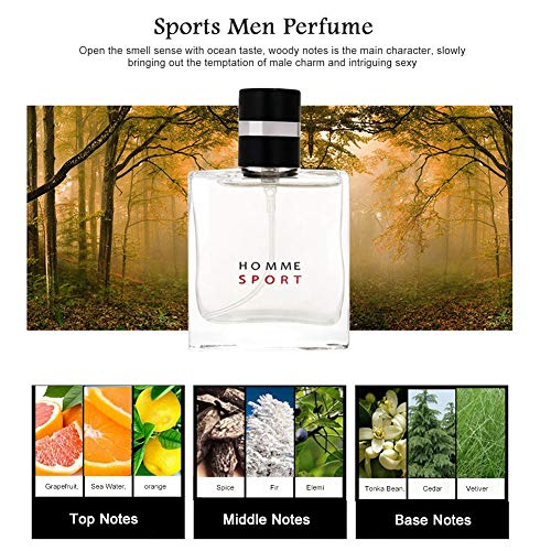 Herren Eau de Toilette Set, 25ml x 4PCS Tragbare Herren Duft Köln Parfüm Set Langlebiges Parfüm Geschenk für Ehemann Vater Freund