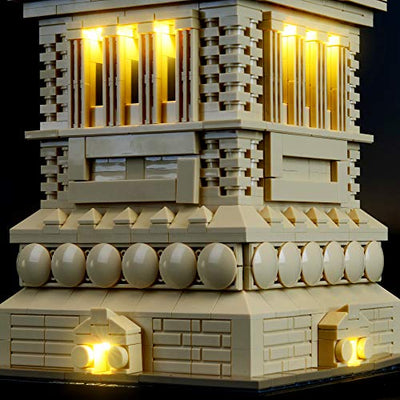 BRIKSMAX Led Beleuchtungsset für Architecture Freiheitsstatue, Kompatibel Mit Lego 21042 Bausteinen Modell - Ohne Lego Set