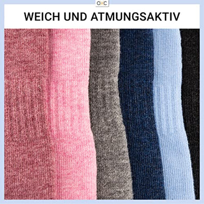 Occulto Yoga SOCKEN für Damen und Herren mit NOPPEN (2-4 Paar), YOGASOCKEN, STOPPERSOCKEN Damen Herren, ANTIRUTSCHSOCKEN Pilates, Yoga 39-42 2 Paare | Schwarz-Grau