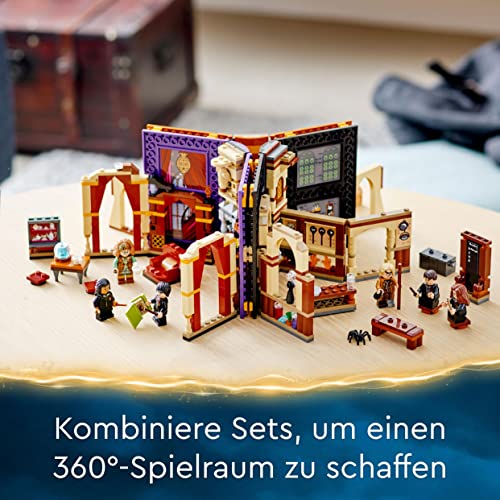 LEGO 76396 Harry Potter Hogwarts Moment: Wahrsageunterricht Spielzeug-Buch mit Minifiguren, Jungen und Mädchen