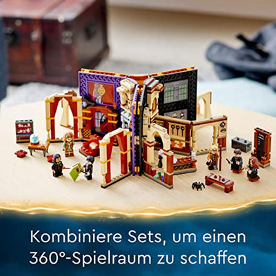 LEGO 76396 Harry Potter Hogwarts Moment: Wahrsageunterricht Spielzeug-Buch mit Minifiguren, Jungen und Mädchen