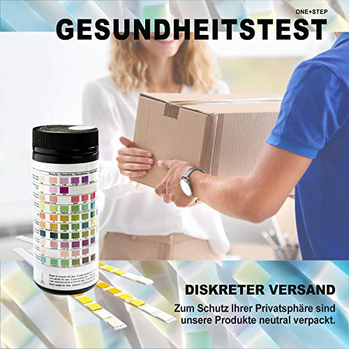 Gesundheitstest für 10 Indikatoren 2 Stück mit Referenzfarbkarte