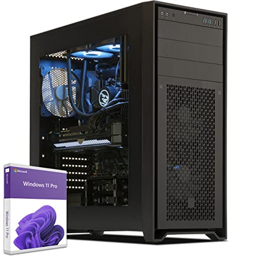 Sedatech Wasserkühlung Pro Gaming PC • AMD Threadripper 3975WX 32x 3.5GHz • Geforce RTX3080 • 128 GB RAM • 2TB SSD M.2 • 3TB HDD • WLAN • Bluetooth • Windows • Desktop Computer