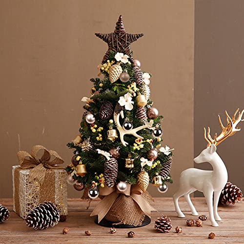 4CM Weihnachtsdeko Weihnachtskugeln, 40 Stücke Bruchsiche Christbaumkugeln Ornamente Weihnachtsbaumschmuck für Weihnachtsbaum Christbaumkugeln Weihnachtsdekoration Kugeln