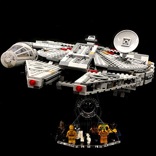 AREA17 Acryl Display Stand - Acrylglas Modell Standfuss für Lego 75257 Millennium Falcon