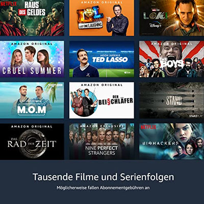 Fire TV Stick mit Alexa-Sprachfernbedienung (mit TV-Steuerungstasten) | HD-Streaminggerät