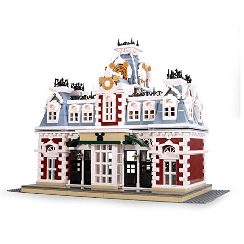 Bausteine Creator Expert City Street Series Der Bahnhof Von Dreamland Bricks Modellbausteine kids Toys Diy Weihnachtsgeschenke