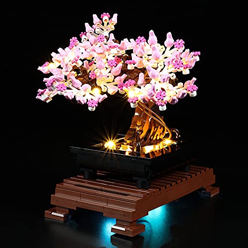 Kyglaring LED-Beleuchtungsset für Lego Bonsai Tree 10281 Building Kit - LED-Beleuchtungsset kompatibel mit Lego 10281 - Modell Nicht enthalten (Standardversion)