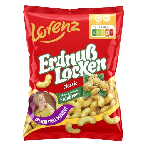 Lorenz Snack World Erdnußlocken Classic, 14er Pack (14 x 120 g)