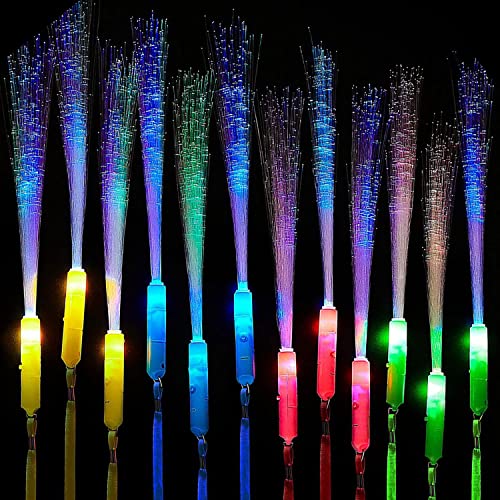 12PCS Leuchtstäbe,Knicklicht Pop Tubes,Pop Röhren Sensorik Spielzeug,Neon-Leuchtstäbe Schaum,LED Leuchtspielzeug für Kinde,Leuchtarmbänder,Glowing Sticks,LED LeuchtspielzeugGlasfaser Leuchtstab