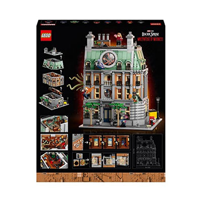 LEGO 76218 Marvel Sanctum Sanctorum, 3-stöckiges Modular Building Set mit Doctor Strange und Iron Man Minifiguren, Sammlerstück Avengers: Endgame