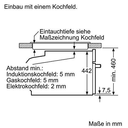 Siemens CM633GBS1 iQ700 Backofen Elektro / 45 L / Edelstahl / Integrierte Mikrowelle / LED-Innenbeleuchtung