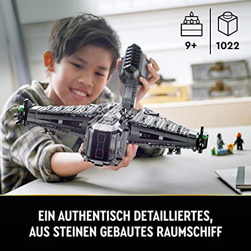 LEGO 75323 Star Wars Die Justifier, baubares Spielzeug Sternenschiff mit Cad Bane Minifigur und Droide Todo 360, The Bad Batch Set für Kinder, Geschenk zu Weihnachten