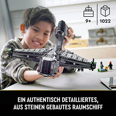 LEGO 75323 Star Wars Die Justifier, baubares Spielzeug Sternenschiff mit Cad Bane Minifigur und Droide Todo 360, The Bad Batch Set für Kinder, Geschenk zu Weihnachten