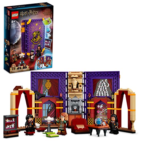 LEGO 76396 Harry Potter Hogwarts Moment: Wahrsageunterricht Spielzeug-Buch mit Minifiguren, Jungen und Mädchen