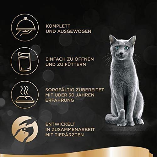 Sheba Delikatesse in Gelee – Hochwertiges Katzen Nassfutter mit feiner Geflügelauswahl – Im praktischen Portionsbeutel – 72 x 85g Alleinfuttermittel