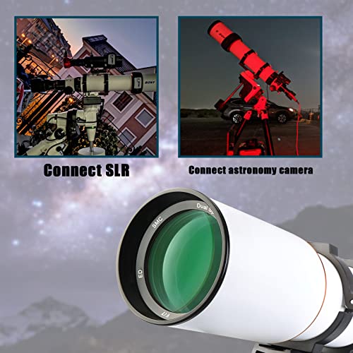 Svbony SV503 Teleskop für Astronomie, ED 80 mm F7 Doublet Professionelles Refraktor Teleskop, Chromatisches OTA Teleskop für Astrofotografie und Visuelle Astronomie (80 mm)