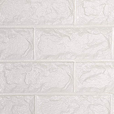 CXING 10 Stück 3D Ziegel Tapete, Selbstklebend Wandpaneele, Wasserfest Wandaufkleber, Wallpaper, DIY Imitation Brick Self Adhesive Wall Sticker für Badezimmer, Schlafzimmer, Wohnzimmer, Balkon, Küchen