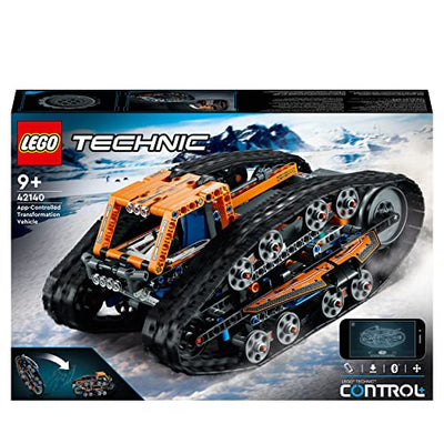 LEGO 42140 Technic App-gesteuertes Transformationsfahrzeug, ferngesteuerte Autos für Kinder, RC Offroad Modellbausatz, Geschenk zu Weihnachten