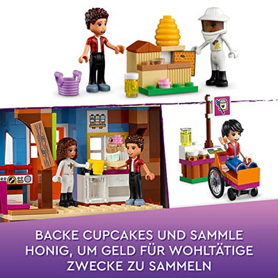 LEGO 41703 Friends Freundschaftsbaumhaus mit Minipuppen, Natur-Lernspielzeug für Mädchen und Jungen, Spielzeughaus Heartlake City, Geschenkidee Weihnachten