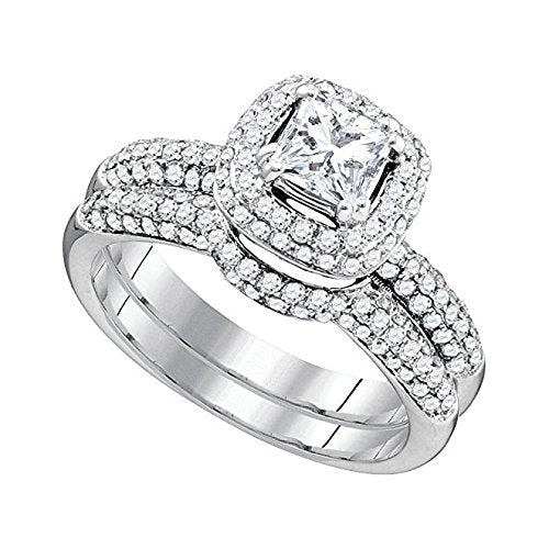 Kleine Schätze Damen Ring/Verlobungsring 1 5/8 Totall Karat Diamant 3/4 Totall Karat -CPR