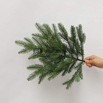 YAMMY PVC Green Pine Tree Weihnachtsbaum, 300cm 10 Ft, unbeleuchteter künstlicher Weihnachtsbaum im Innenbereich Flanschhemmender schlanker Baum für Weihnachtsdeko (Weihnachtsbaumgeschenke)