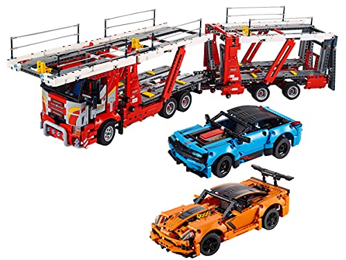 BRICKCOMPLETE Lego Technic 2er Set: 42098 Autotransporter & 42093 Chevrolet Corvette ZR1