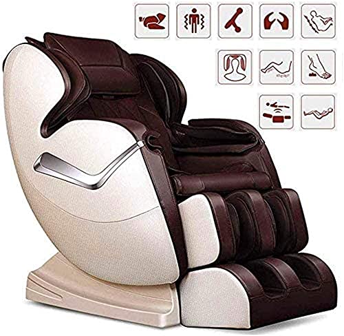 Massagestuhl, Ganzkörpermassage, Linderung Massagestuhl Massagestuhl SL Schiene Multifunktions Haushaltskörper Zero Gravity Kneten Massage Sofa Stuhl mit Shiatsu, Fußwalzen und erbaut er Bequeme Rücke