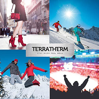 TerraTherm Fußwärmer Pads, Zehenwärmer selbstklebend für 8h warme Füße, Wärmepads Füße passen für alle Schuhe- extra dünn und angenehm weich, 5 Paar