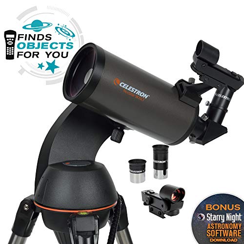 Celestron 22087 NexStar 90 SLT Mak computergesteuertes Teleskop – Schwarz