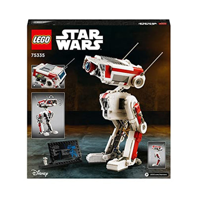 LEGO 75335 Star Wars BD-1, Modellbausatz, bewegliche Droidenfigur, Zimmerdekoration, Weihnachtsgeschenkidee für Jungen & Mädchen, Teenager aus dem Videospiel Jedi: Fallen Order